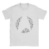 Męskie koszulki z ikonami Star Treks Streetwear Bawełniane z krótkim rękawem Graficzne Vintage Męskie Damskie Zabawne Harajuku Codzienne Unisexowe Topy