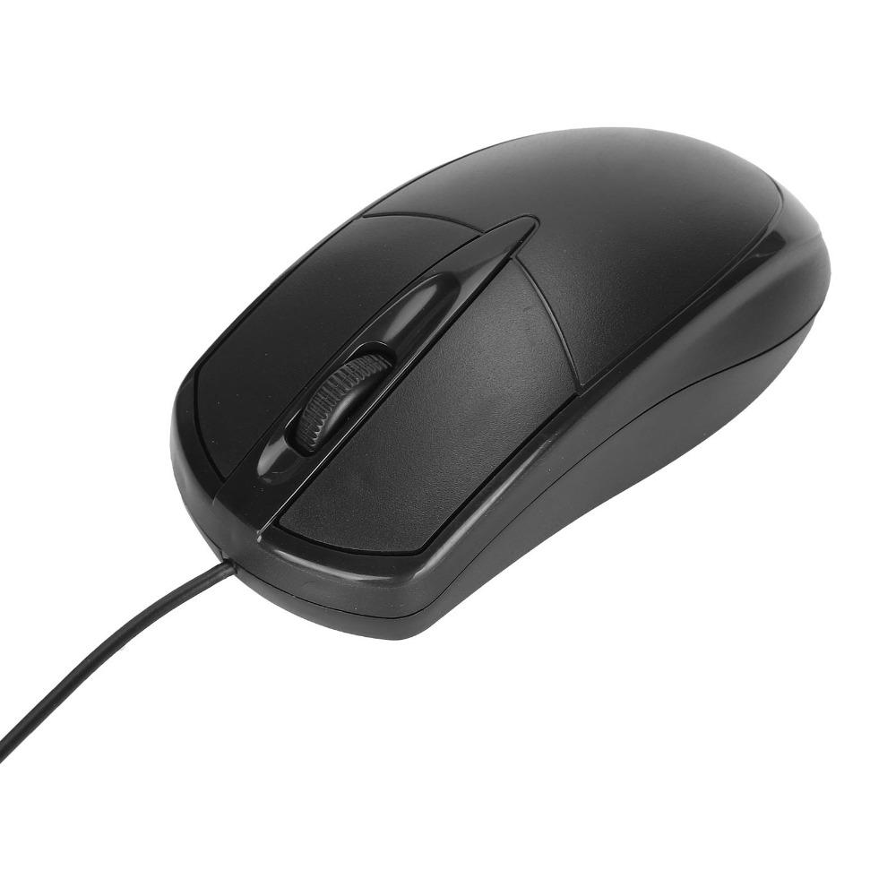 Responsive USB Wired Mouse Silent Computer Mouse Lightweight Corded Mouse  PC Laptop