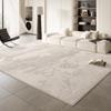 Cream Style Carpets for Living Room Large Area Bedroom Washable Decor Carpet Thick Plush Lounge Floor Mat Fluffy Soft Study Rug