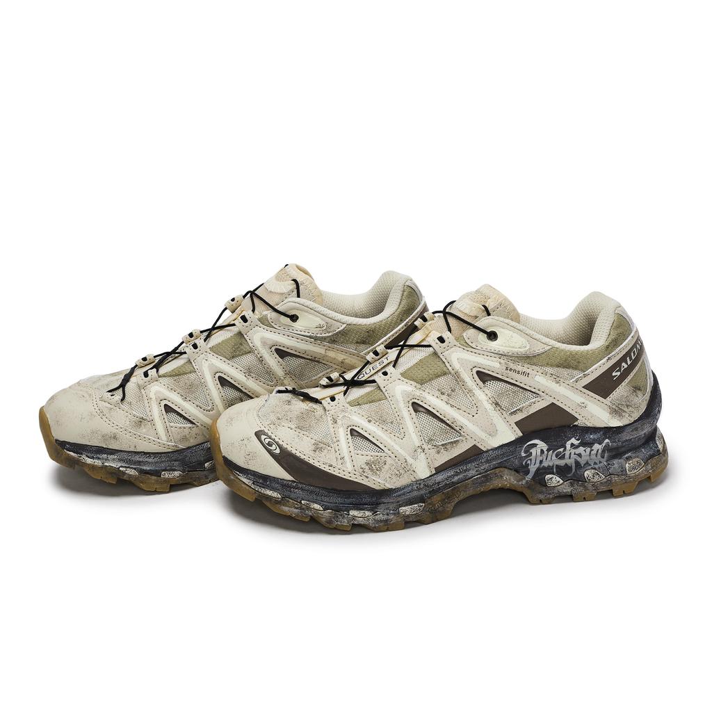 SALOMON XT Quest Mountaineering & Hiking Shoes Unisex Low top Khaki/Beige/Brown 475413(Team80-S-BOX)