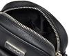 X-girl Faux Leather Flap Shoulder Bag, Women's, Black, Free Size