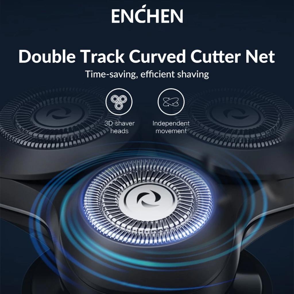 Xiaomi ENCHEN X8 Electric Shaver Magnetic Cutter Blade Waterproof Type-C Rechargeable Portable Beard Trimmer