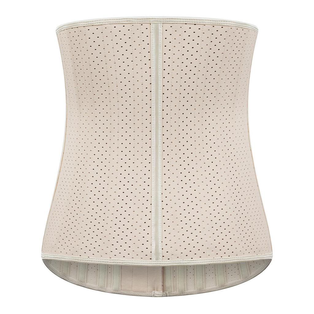 25 Steel Bones Waist Trainer with 9 Ventilation Holes for Tummy Control and Fitness