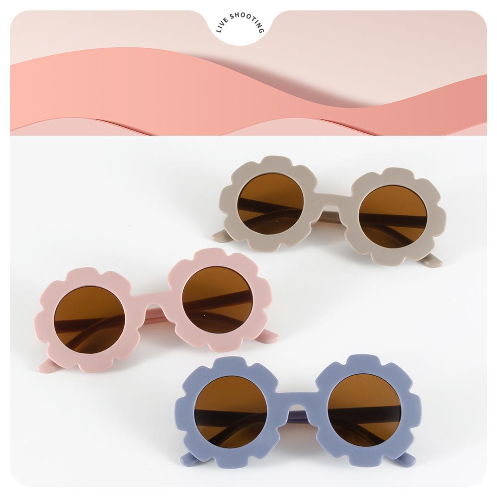 2025 Children's Sunglasses, Cute Sunflower Sunglasses Flower Children's Sunglasses Available