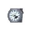 Casio G-Shock Hidden Glow Series Analog Digital Bio Based Resin Strap White Dial Quartz GA-2100HD-8A 200M Men's Watch