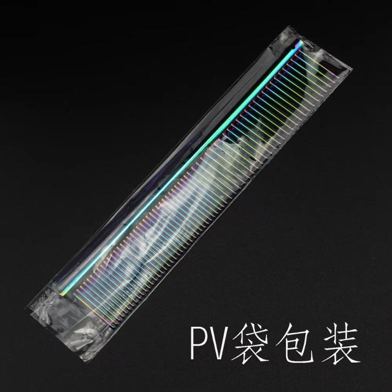 10pcs Pet Comb Stainless Steel Silver Pet Lightweight Comb for Dog and Cat  Color Comb PT-255