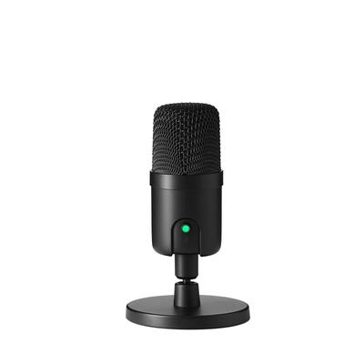 Amazon Basics USB Condenser Microphone for PC, for Streaming/Gaming/Podcasts, 8.6cm X 14.7cm, Black