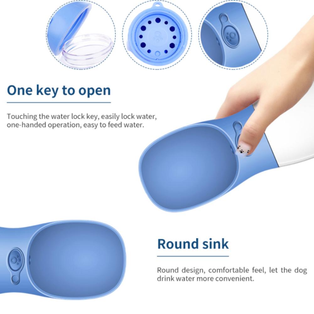 2023 Outdoor Leakproof Portable Puppy Pet Travel Water Bottle for Dogs