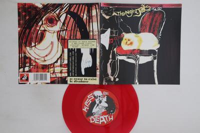 7inch Record NIGHTJARS - Cease To Exist KOD002 KISS OF DEATH 2006 UK Rock Used