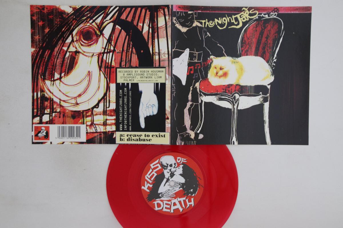 

7inch Record NIGHTJARS - Cease To Exist KOD002 KISS OF DEATH 2006 UK Rock Used