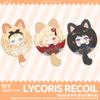 Lycoris Recoil Plush Toy Keychain Bag Pendant Keyring Doll Takina Chisato Hutao