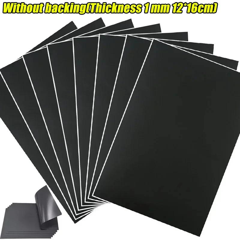 Writable Rubber Soft Magnetic Sheet Self-adhesive Flexible Magnetic Sticker for Refrigerator Photo Picture Fridge Magnet Storage