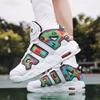 Men Casual Sneakers AIR Cushion Basketball Shoes Training Tennis Lace-Up Teens Running Sport Shoes Luxury Design Boots for Men