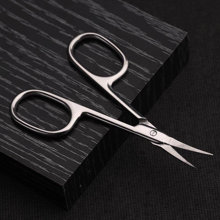 1 Stück Edelstahl Nagelhautzange zur Vorbehandlung für Maniküre, Augenbrauen und Schönheitsschere für Heimsalon, Nagelbedarf, Nagelwerkzeuge