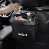 BTSOM1 Leather Car Interior Seat Back Storage Organizer Box For Kia KN Sportage GT Line Ceed Picanto Cerato Seltos Soul Rio Accessories