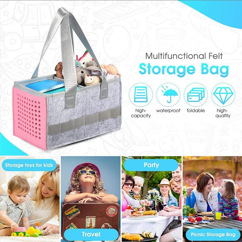 Toniebox Audio Player Starter Set Felt Tote Bag