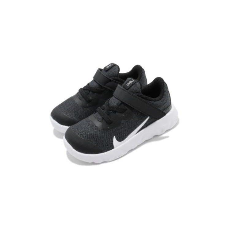 Nike Explore Strada Slip Resistant Lightweight Cushioning Low top Running Shoes Black Infant And Toddler CD9021-002