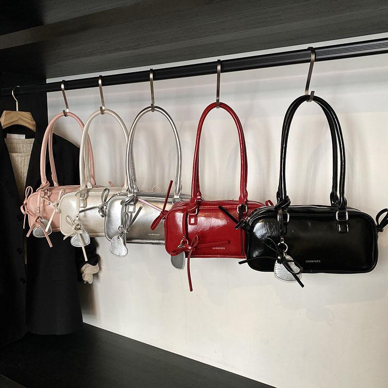 Bow Armpit Bag New Fashion Handbag Large Capacity Shoulder Bag Simple Pillow Bag