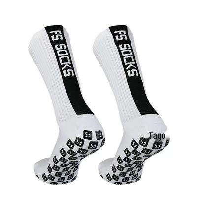 FS Professional Sports Socks - Thick, Anti-slip Gel Dot, Towel Bottom Football Training Socks