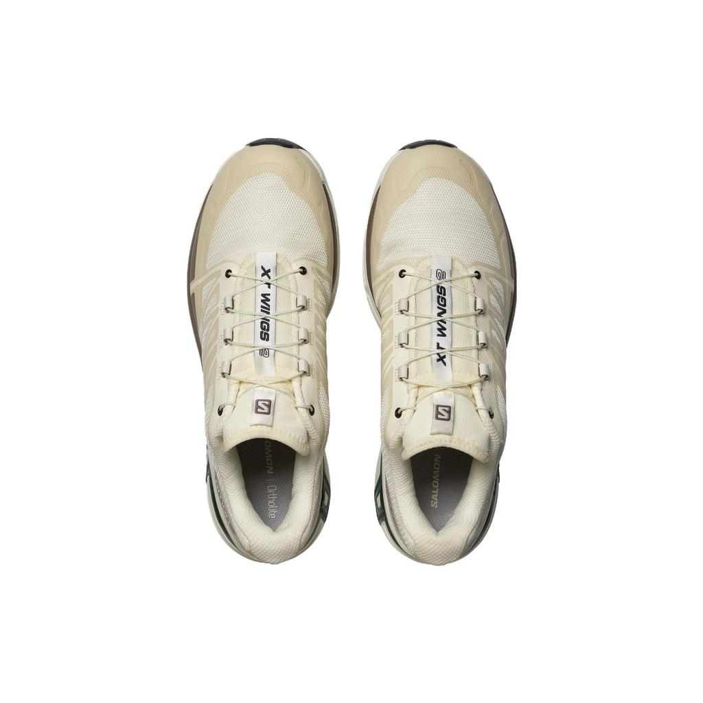 Salomon Xt-Wings 2 Round Toe Comfortable Breathable Low-Top Outdoor Functional Shoes Men Shoes Vanilla 472878