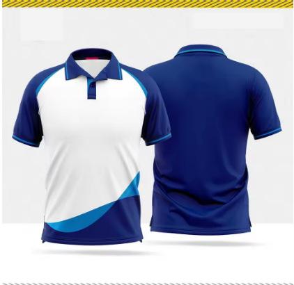 2025 Color 3D Printed Polo Shirt Sports Stripes Sports Pattern Short Sleeve T-Shirt Summer Lapel