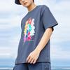 ANTA Life Collection T Shirts Unisex Gray Crew Neck Moderate Straight Fit 172228116-2