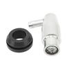 3/4in PCV Valve 3/4in PCV Valve Cover Breather with Grommet Polished Aluminum 6008 Replacement for  PCV Valve Cover Breather