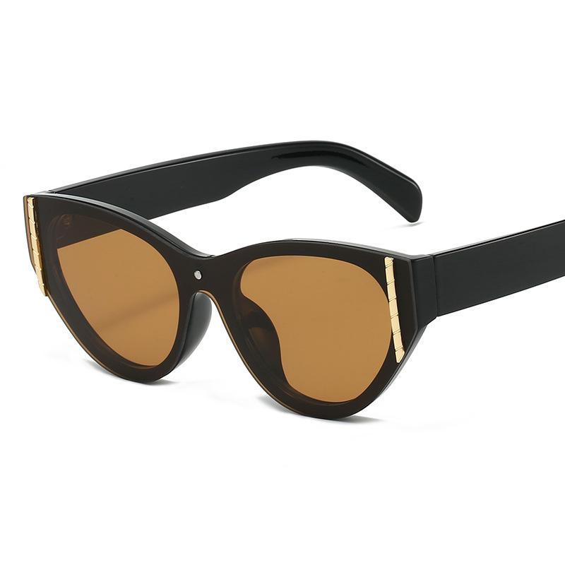 Cat Eye Shape Woman Sun Glasses Korean Stylish UV400 Protection Sunglasses Men Hiking Fishing Sun Glasses for Women