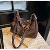 Ielgy Large-Capacity Autumn Winter All-Match Simple One-Shoulder Messenger La