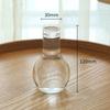 Hyazinthenvase Transparent Blumenpflanzenflasche Topf DIY Ornamente Haus Wohnzimmer Gartendekoration Schreibtischdekorationen Blumenvase