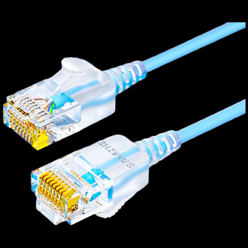 

Shanze Cat6A 10 Gigabit Thin Ethernet Patch Cable