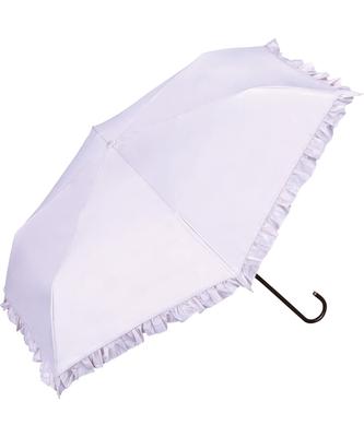 Ήλιος Κλασικό Πλήρες UV Για Ήλιο και Αναδιπλούμενο [2022] Wpc. Ομπρέλα, Βολάν, Μίνι, Λεβάντα, 50cm, Σκίαση, 100% Προστασία, Βροχή, Γυναικεία, Ομπρέλα, 801-134