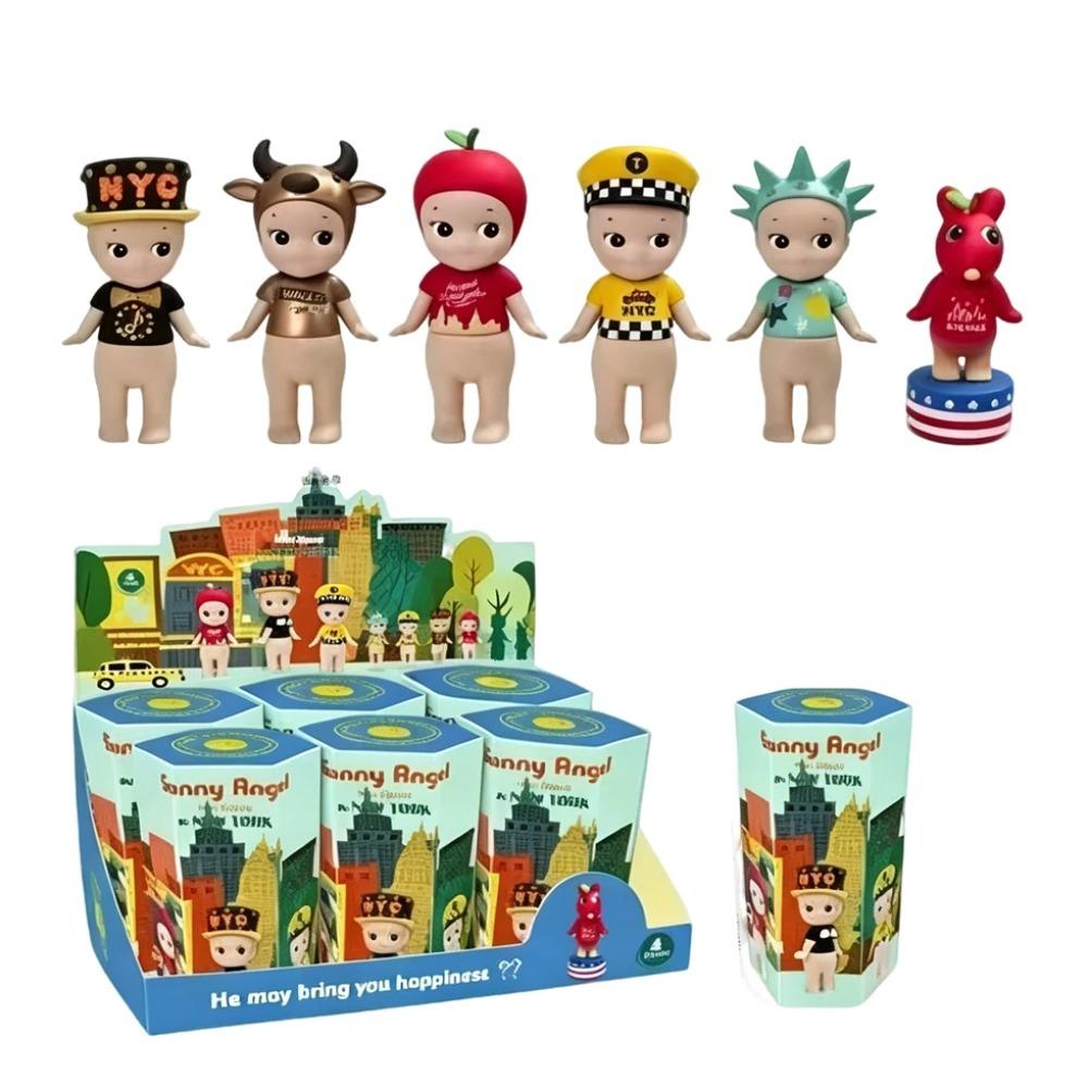 Hot Anime Figure Blind Box Birthday Cake Series New York Mysterious Angel Blind Box Gifts Birthday Gift Children's Gift