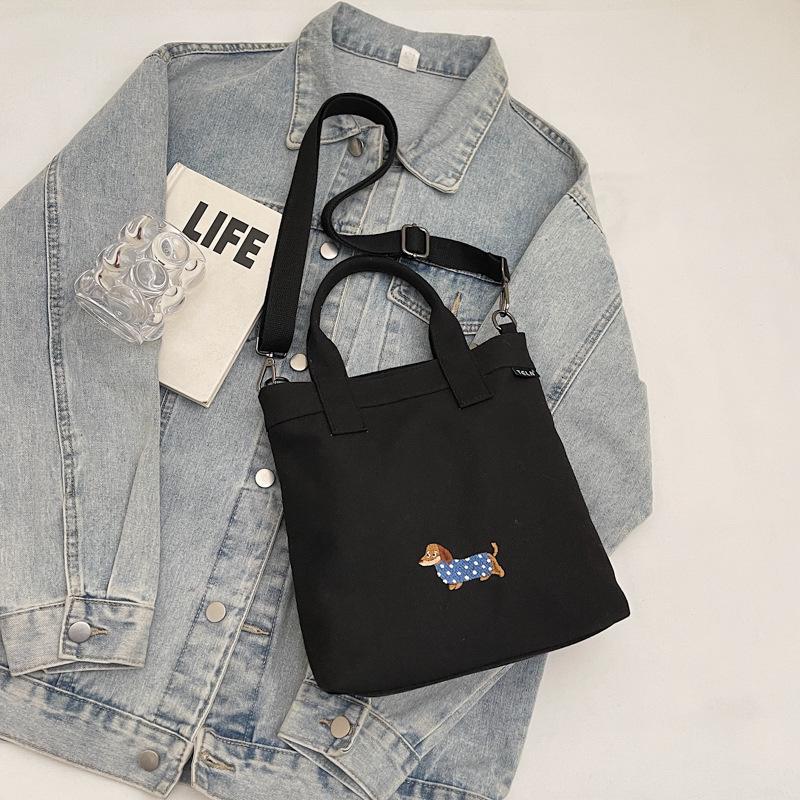 2025 Spring Japanese Style Casual Crossbody Bucket Bag - Trendy Commute Shoulder Tote