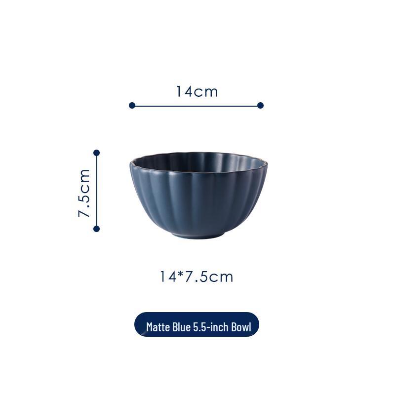 

Abay Gold-Rimmed Matte Ceramic Dinnerware