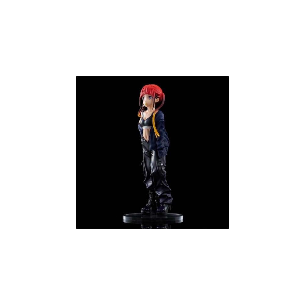 Gridman Universe ZOZO Black Collection Chise Asukagawa Non-Scale PVC ABS Painted Finished Figure