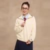 Champion Women's Half-Zip Polo Collar Sweatshirt