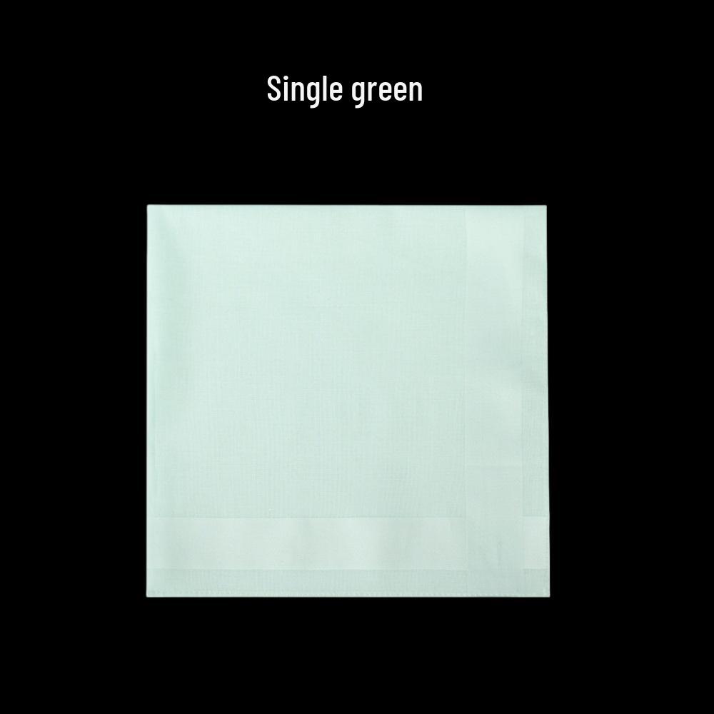 Elegant Pure Cotton Solid Color Ladies Handkerchief - High Quality, Hot Selling