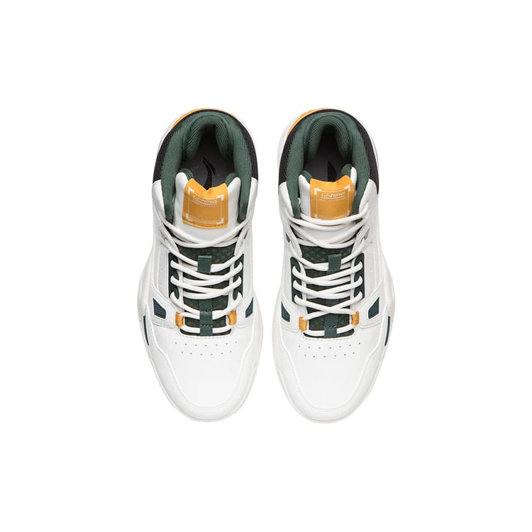 LINING Basketball Shoes 'White Green Yellow' Women's AGBR084-4
