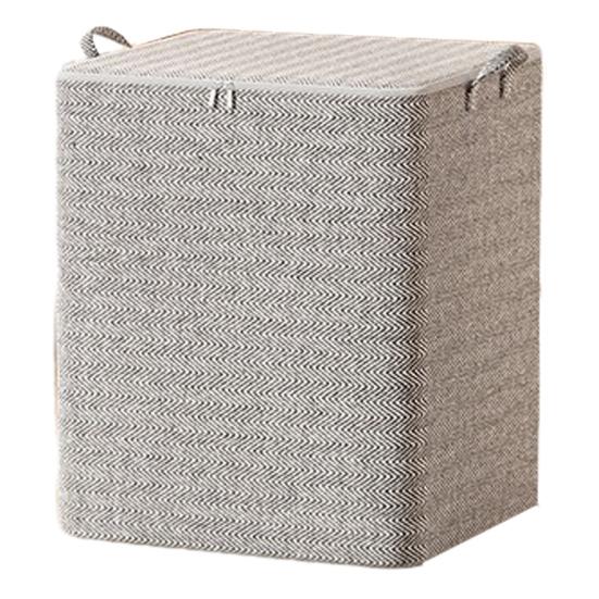 Clothes Storage Bag Closet Organizer with Reinforced Handle Large Capacity Foldable Design Comforter Blanket Storage Container
