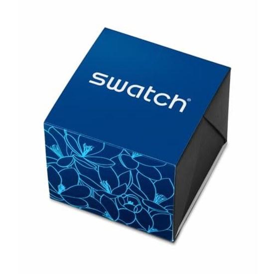 Swatch Wristwatch IRONY MEDIUM PETAL FRENZY YLS235G Ladies Gray