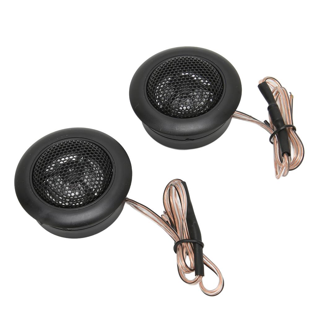 2 Pcs Car Dome Tweeter 800W High Sensitivity Audio Stereo Loudspeaker for Sound System