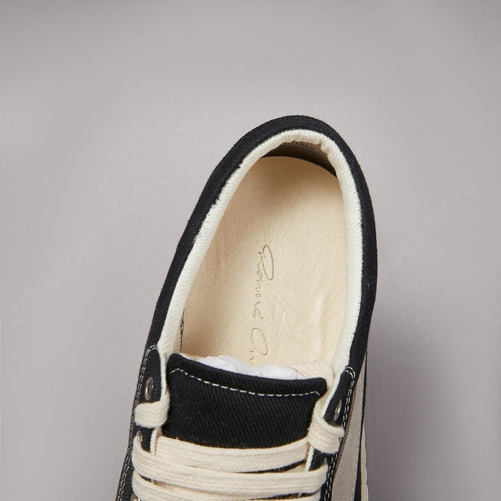 Classic Men's Twill Canvas Low Top Casual Shoes Sneaker Women Luxury Shoe Men Lace Up Black Canvas Shoes Retro Flat Sneakers