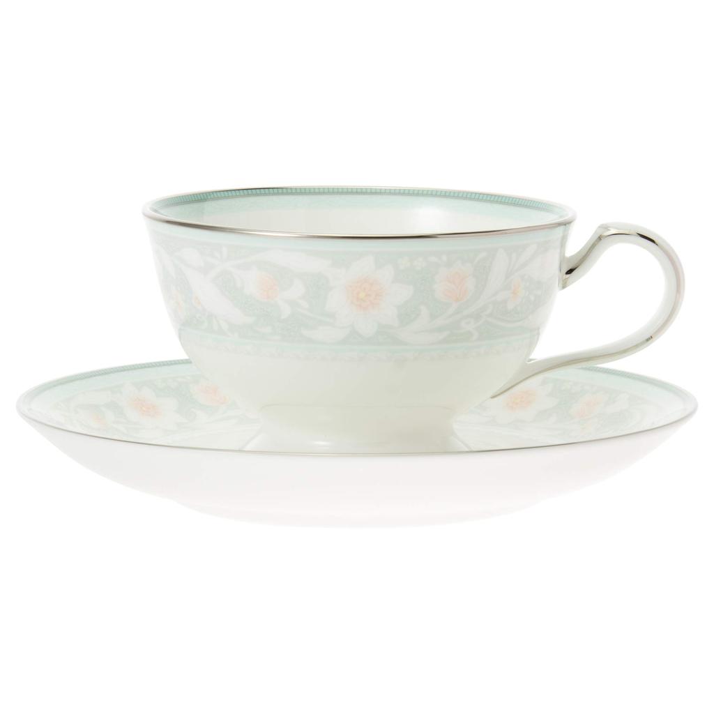 Noritake Fairmont Bone China Cup and Saucer (for both coffee and tea), 190cc, T97221/4408