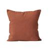 Cushion Cover 40x40 Cm ALIX Coral, by Soleil D'ocre