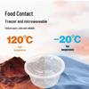 WEISHENG Disposable Round Takeaway Bowls