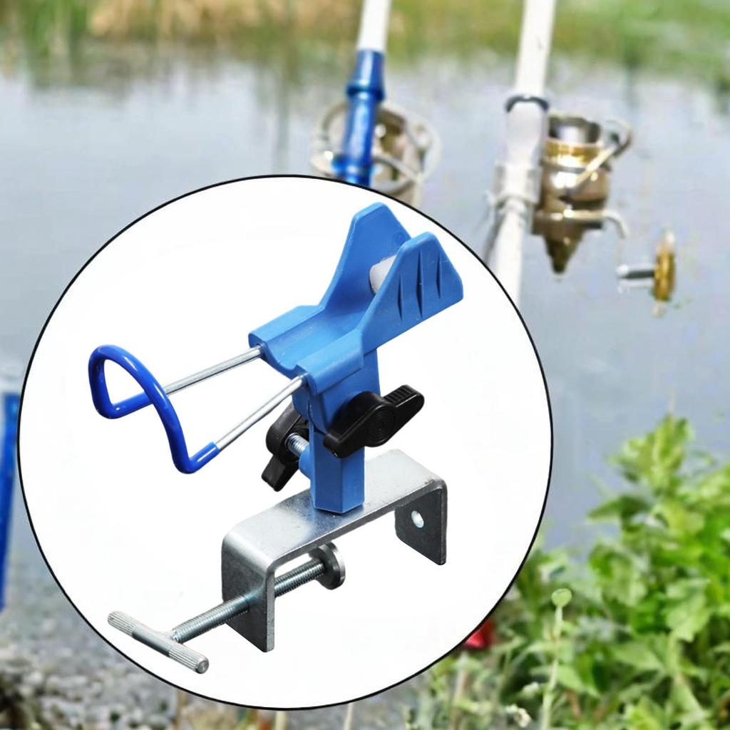Fishing Rod Holder with Stable, Flexible Metal Base and Removable Pad for Boat,360° Adjustable Trolling Holder Pole Stand Rack