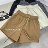 Quick-drying Sports Shorts Women's Summer Small Size Plus Size Loose Elastic High-waisted A-line Slim Casual Pants