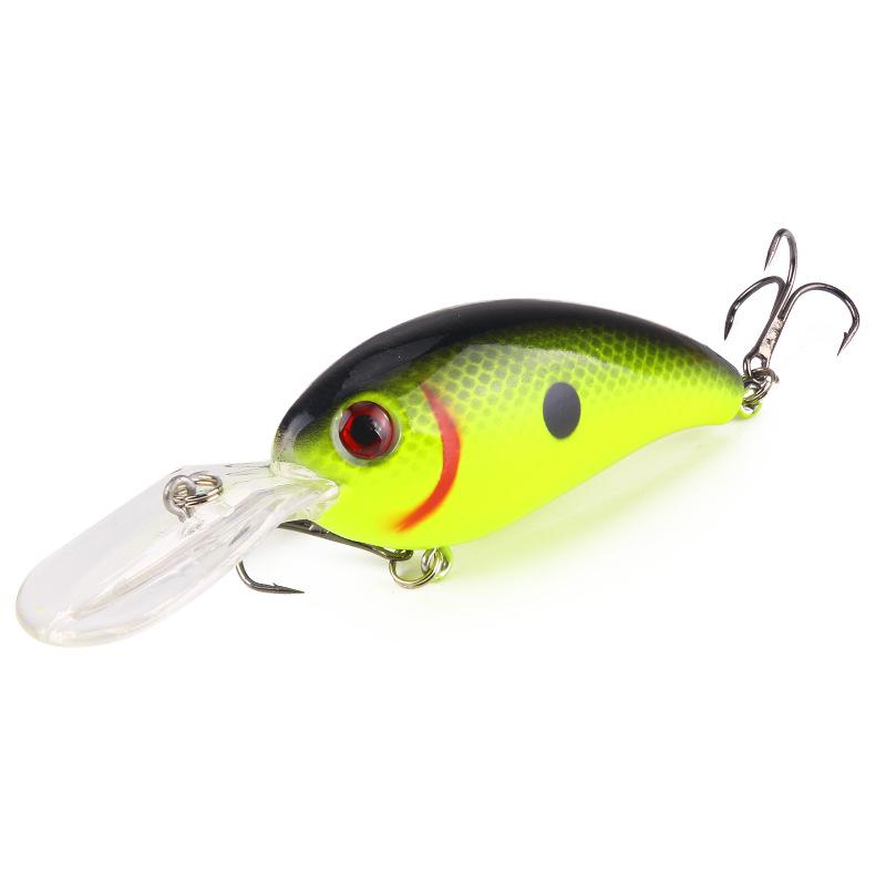 Luya Bait Rock Little Fat Man 18 Color Bronzing External Laser 10cm/13.6g Simulation Fake Bait Hard Bait Fishing Gear