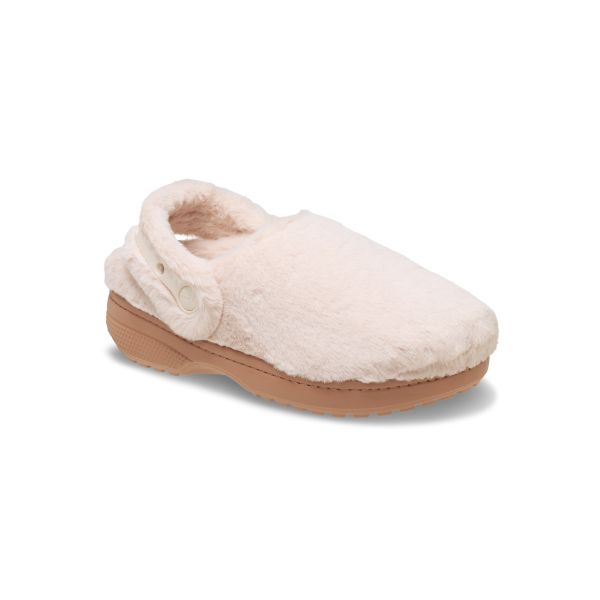 Crocs Einfache Bequeme Vielseitige Geschlossene Hausschuhe Damen Schuhwerk Beige 211116-6UR